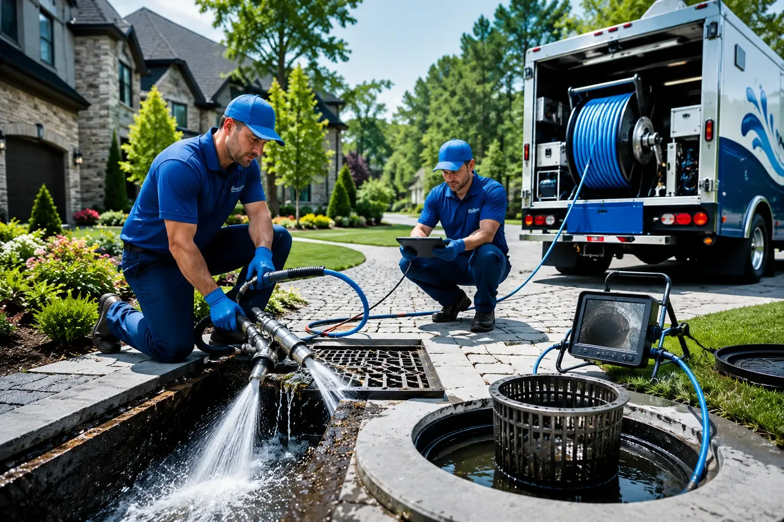 Local outdoor drain cleaning professionals in Troy, PA