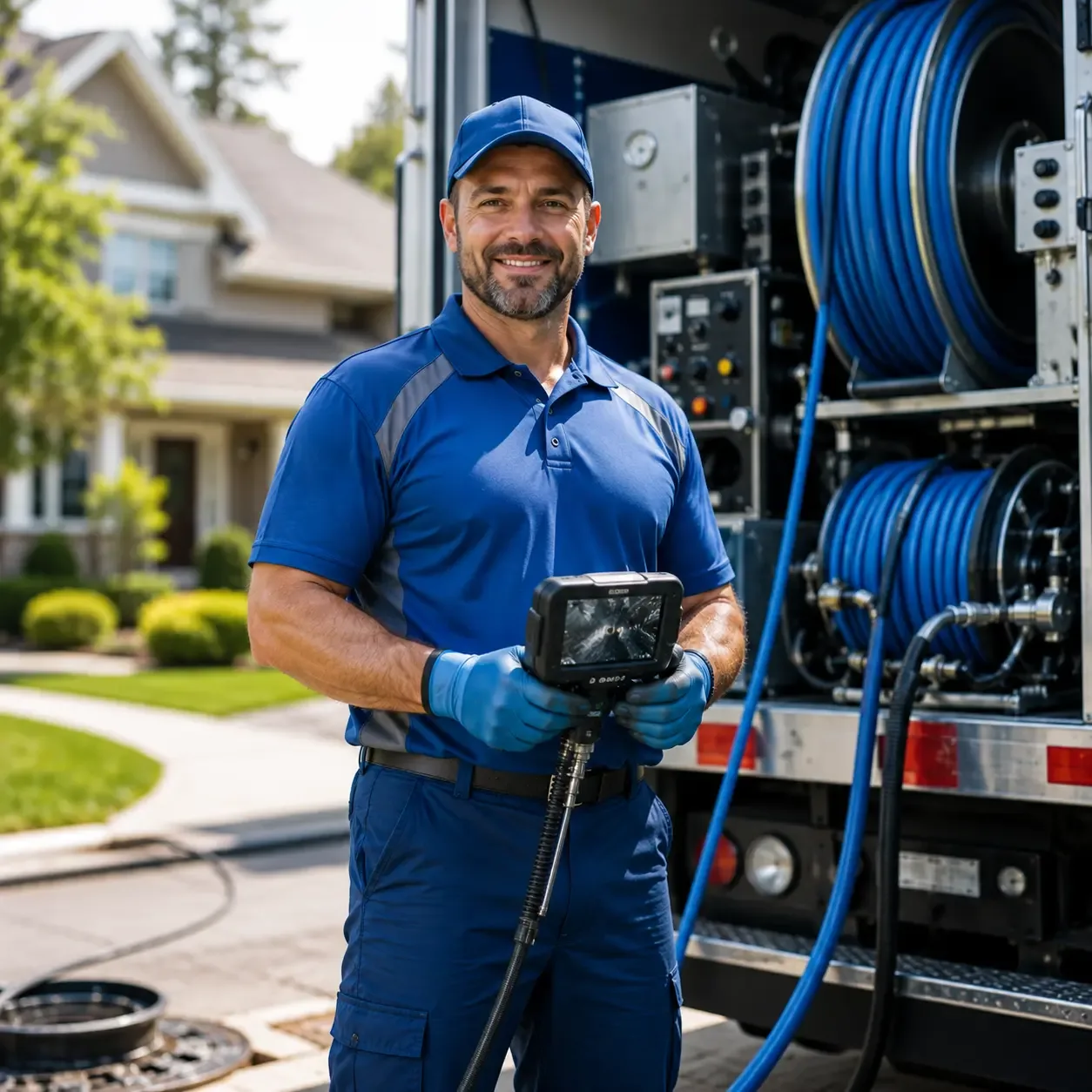 Local outdoor drain cleaning specialists in Troy, PA